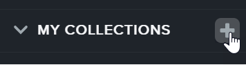 Add Collection button
