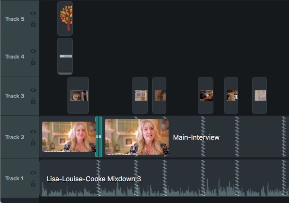 Add additional footage to your video timeline for editing