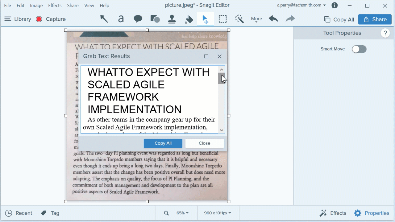 Text Copy From Image How to Extract Text from an Image? | The TechSmith Blog