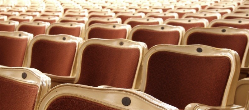Theatre seats.