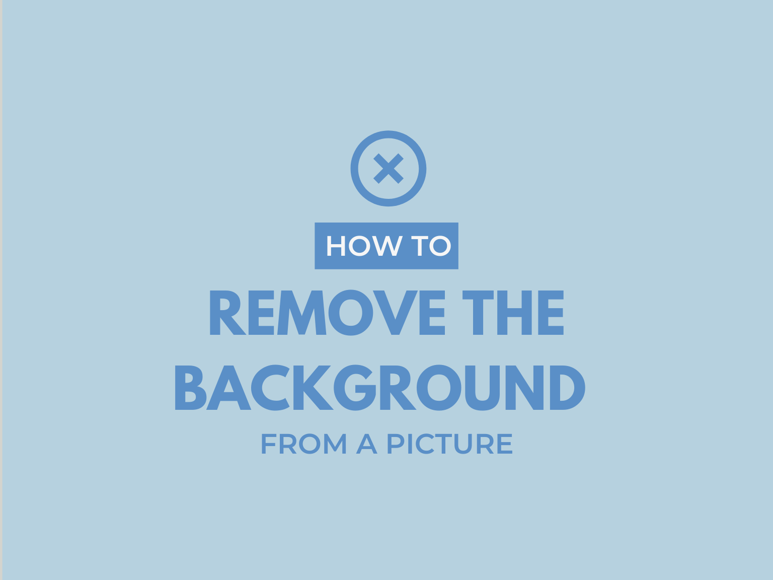 How To Remove The Background From A Picture The Techsmith Blog