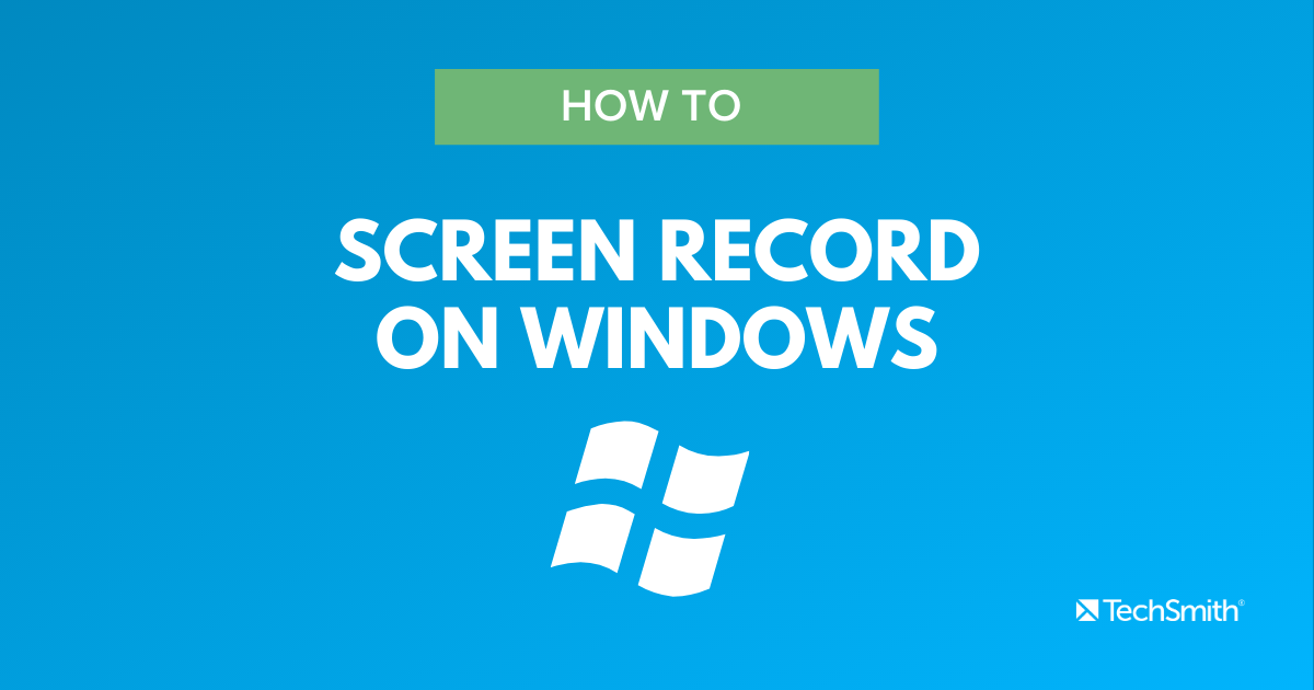 Free Screen Recorder - Best free screen recording software windows for  window 10.