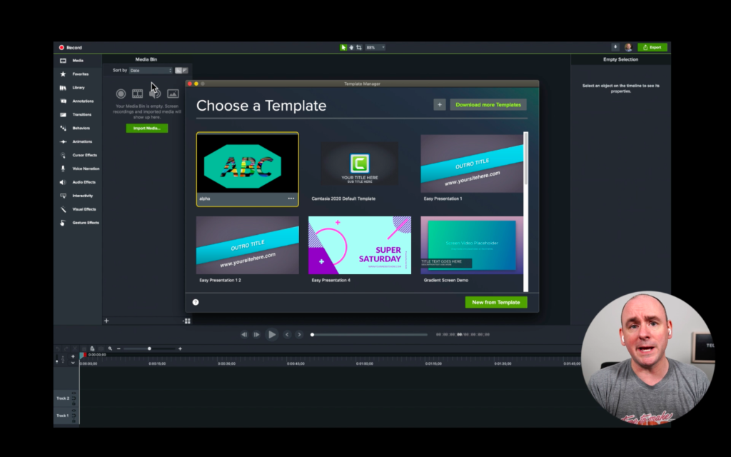 How to Build Video Templates in Camtasia