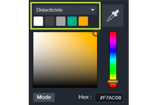 Theme color picker