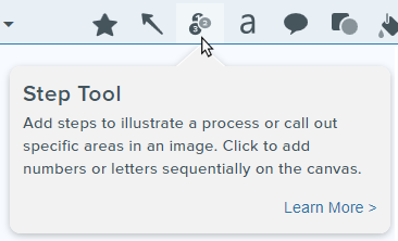 Example of enhanced text tooltip
