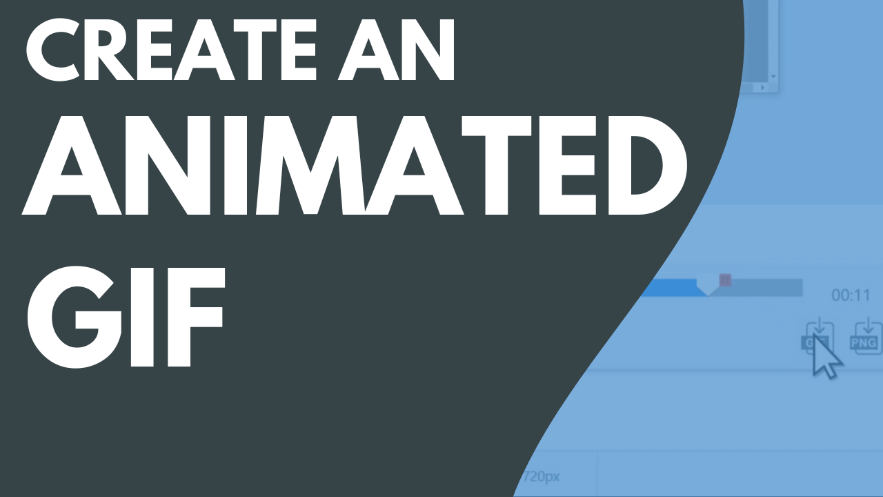 Create an Animated GIF, Snagit