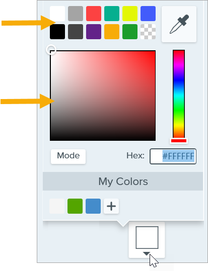 Color selection