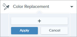 Propriedades de Substituição de cor