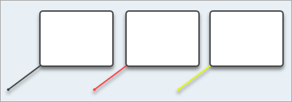 Exemples de couleur de flèche