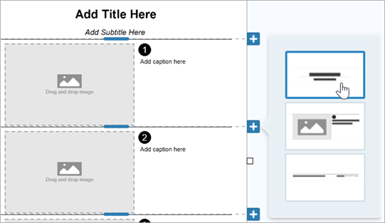 Add Section types