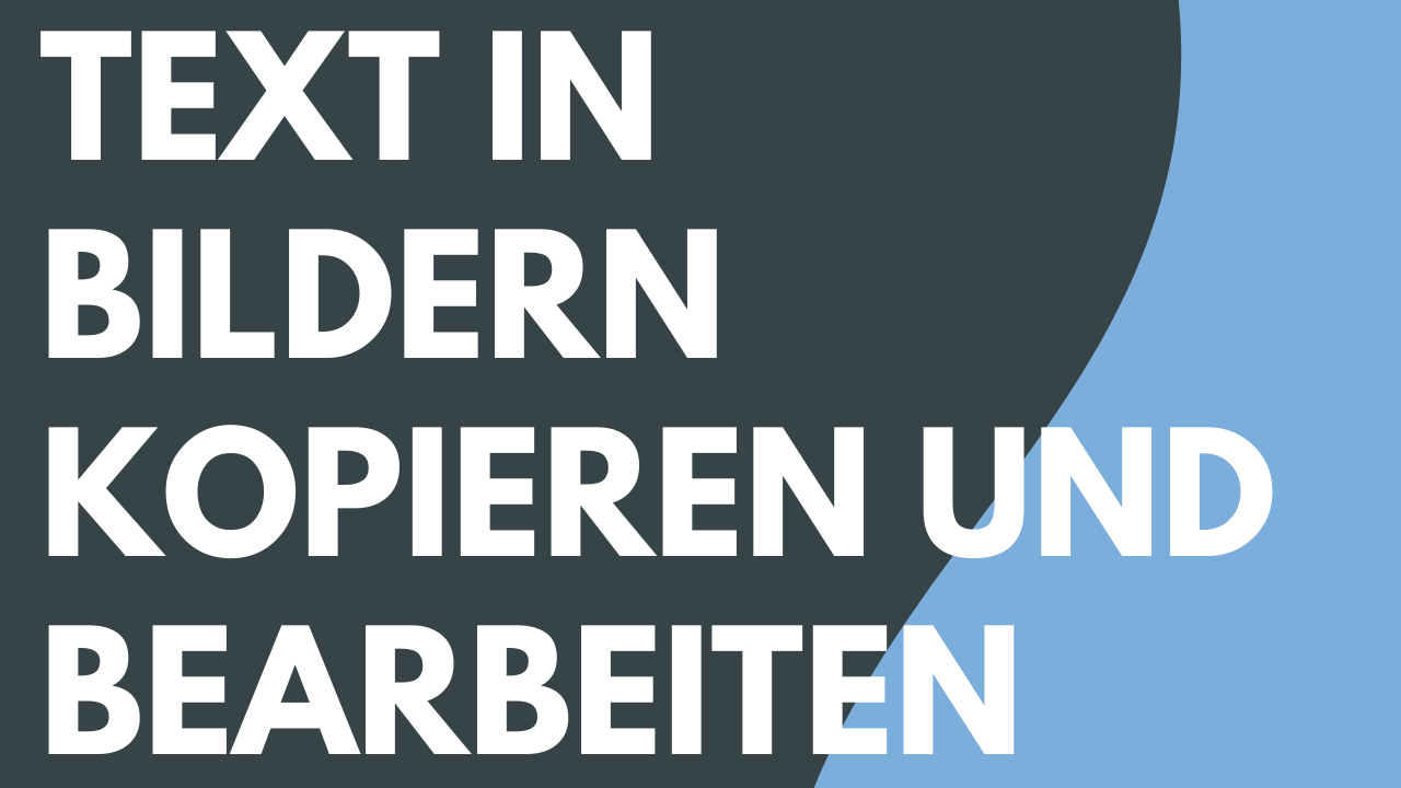 Text In Einem Bild Markieren : Text per OCR erkennen – ZKXB