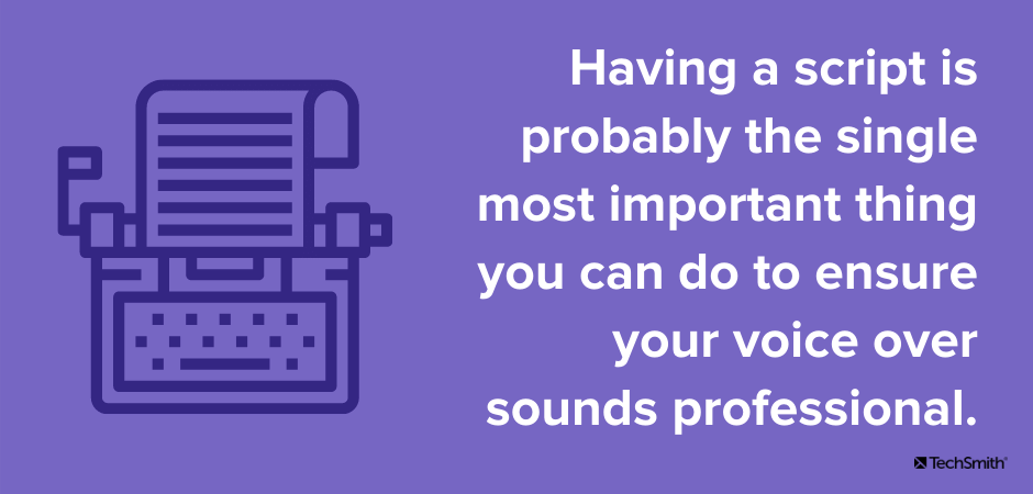 how to do voice over presentation