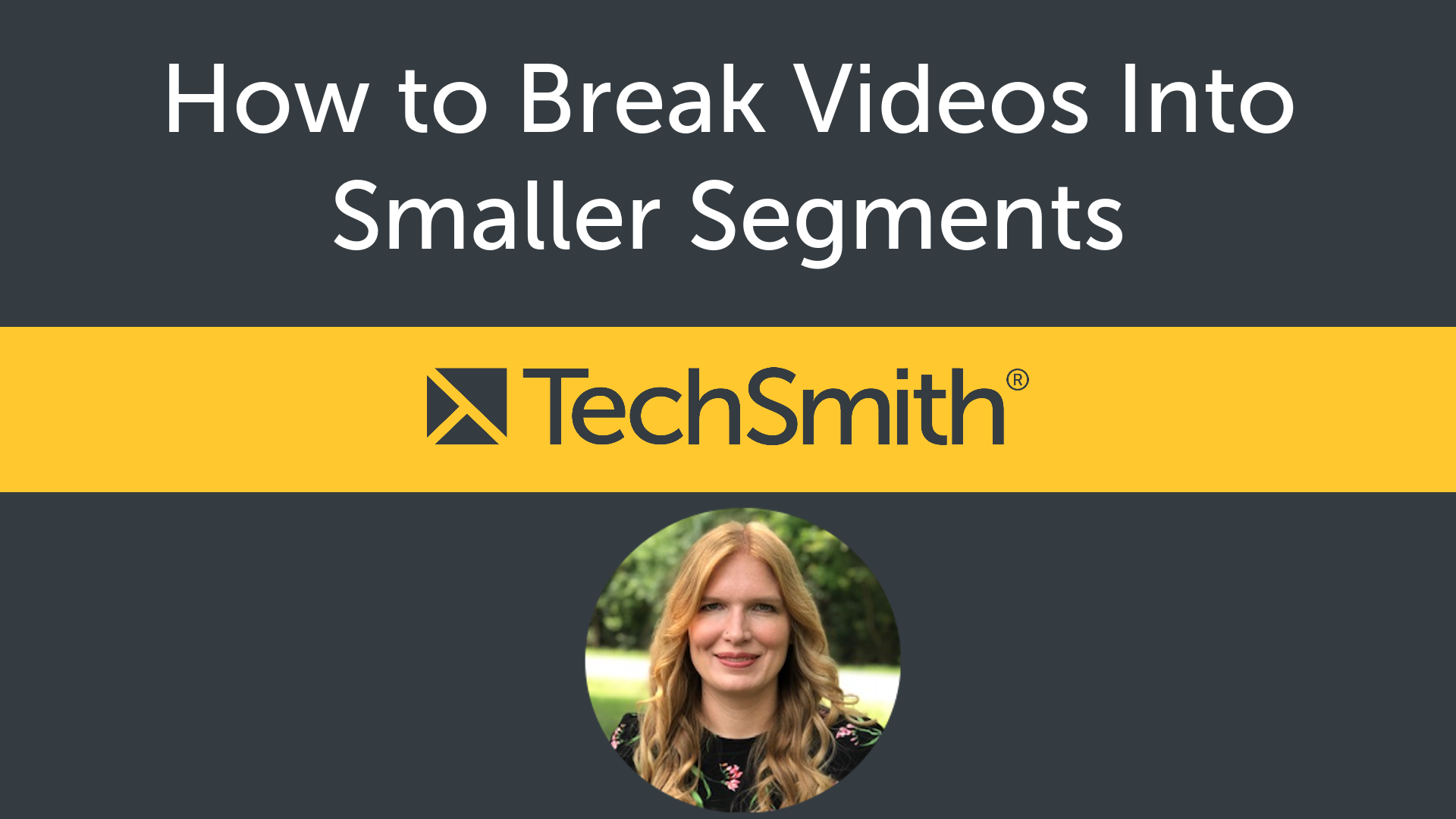 Break apart videos