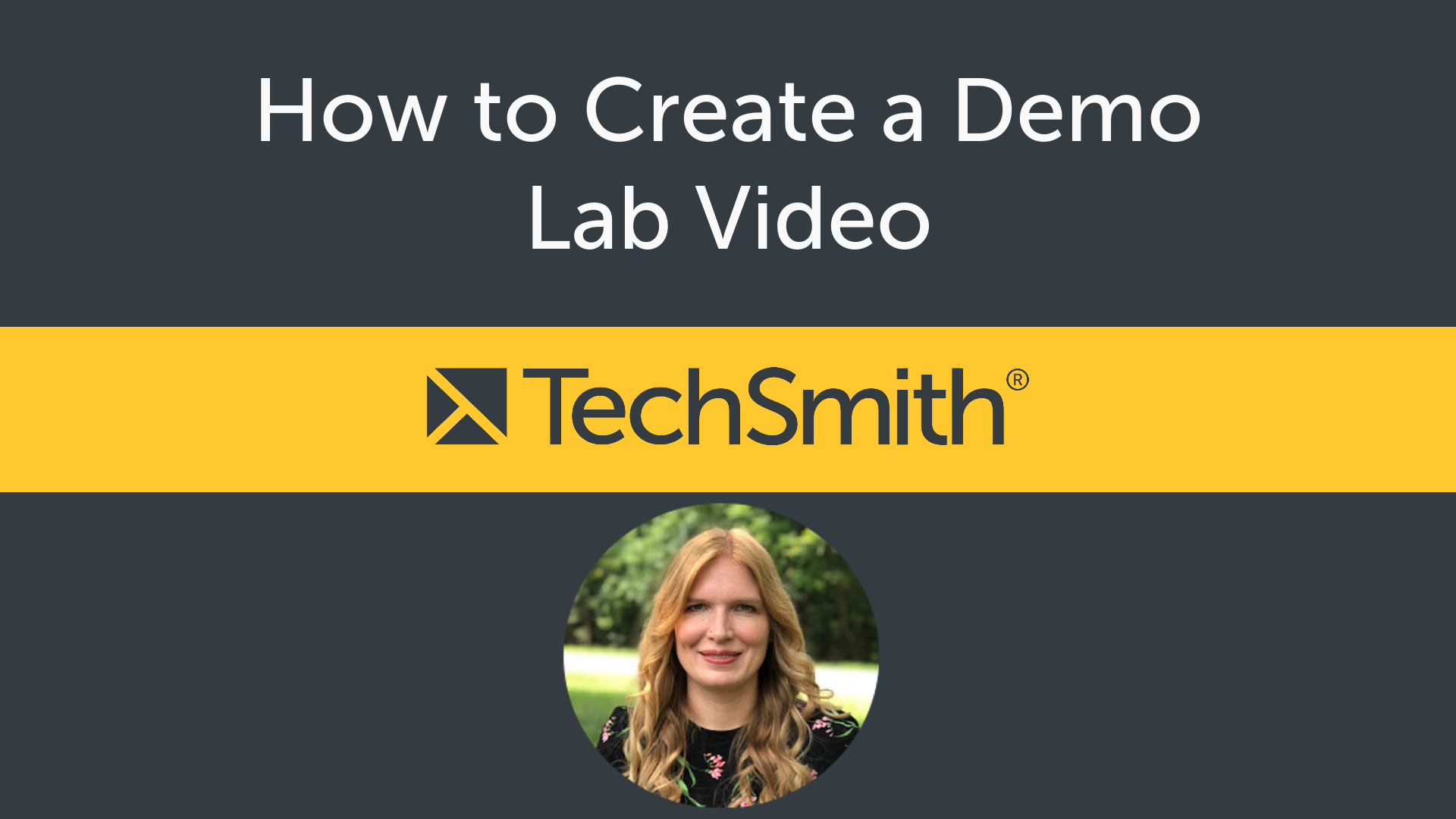 How to Create a Demo or Lab Video at Home