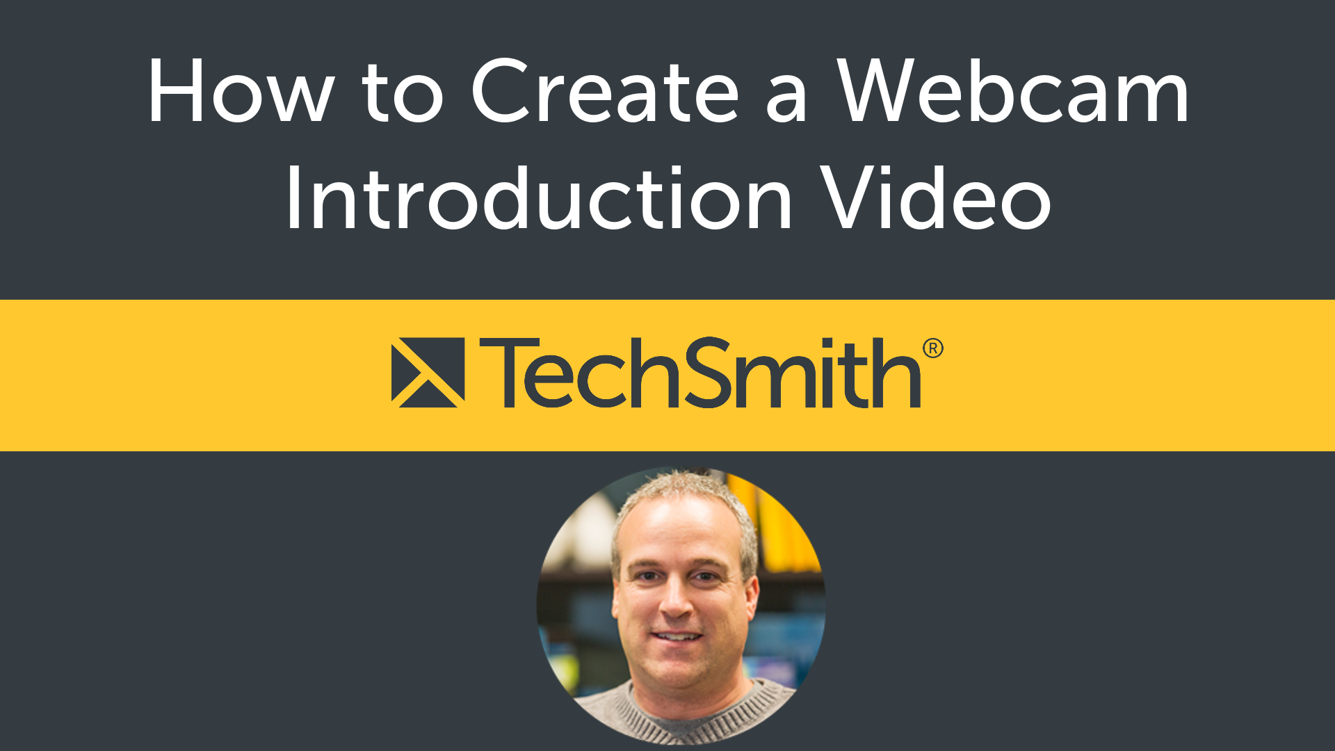 How to Create a Webcam Introduction Video v2