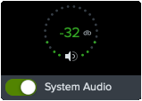 Áudio do sistema no Mac