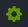 Grünes Zahnradsymbol