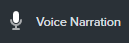 Voice Narration tab
