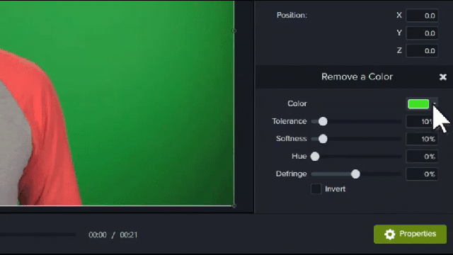 Select color on canvas with color picker