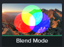 Blend mode effect in visual effects tab