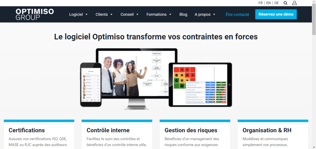 Optimiso, logiciel de création de mode opératoire. 