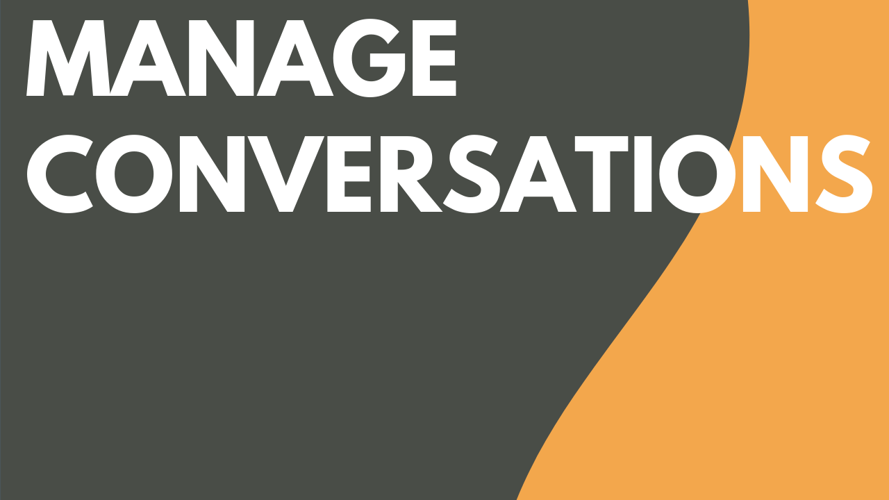 Manage Conversations Featured Image