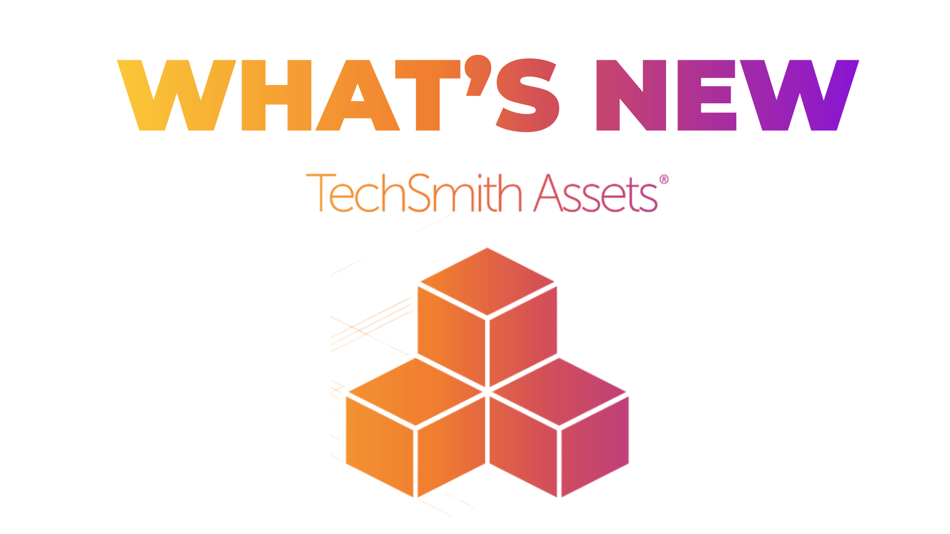 what's new in techsmith assets text