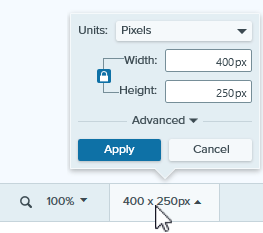 Options de redimensionnement d’image sous Windows