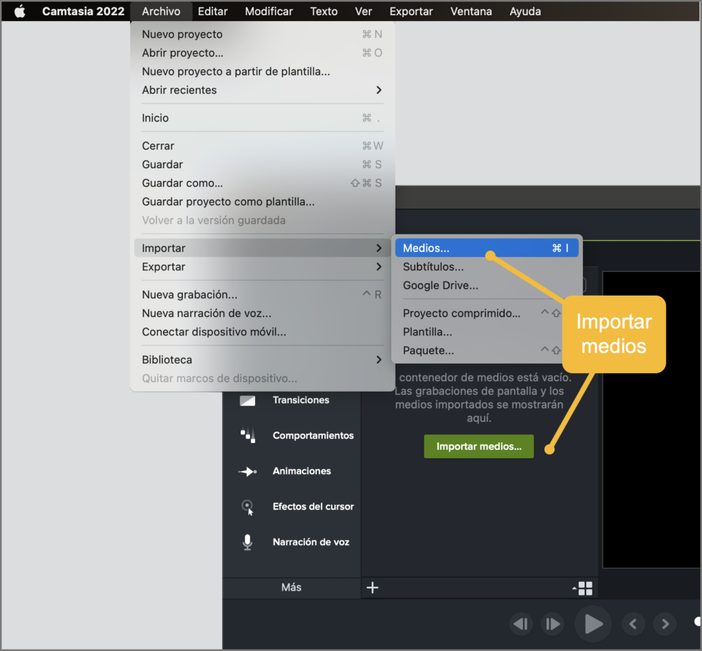 Cómo sincronizar audio y vídeo con Camtasia