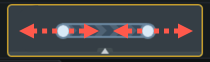 Drag motion points on the timeline to adjust duration and timing