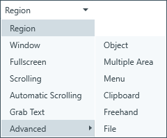 Liste déroulante Sélection sur Windows