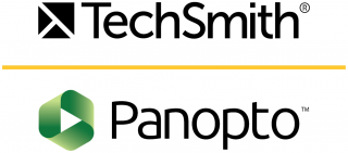 TechSmith and Panopto Logos