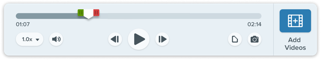 Video playback toolbar