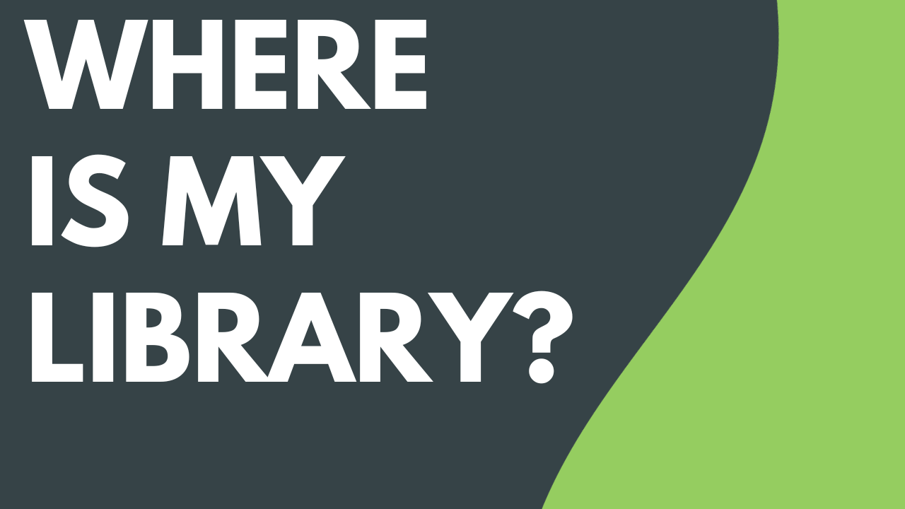 Where Is My Library Featured Image