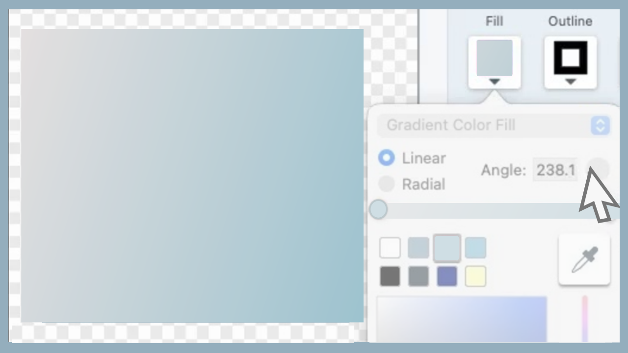 Apply a Gradient (Mac)