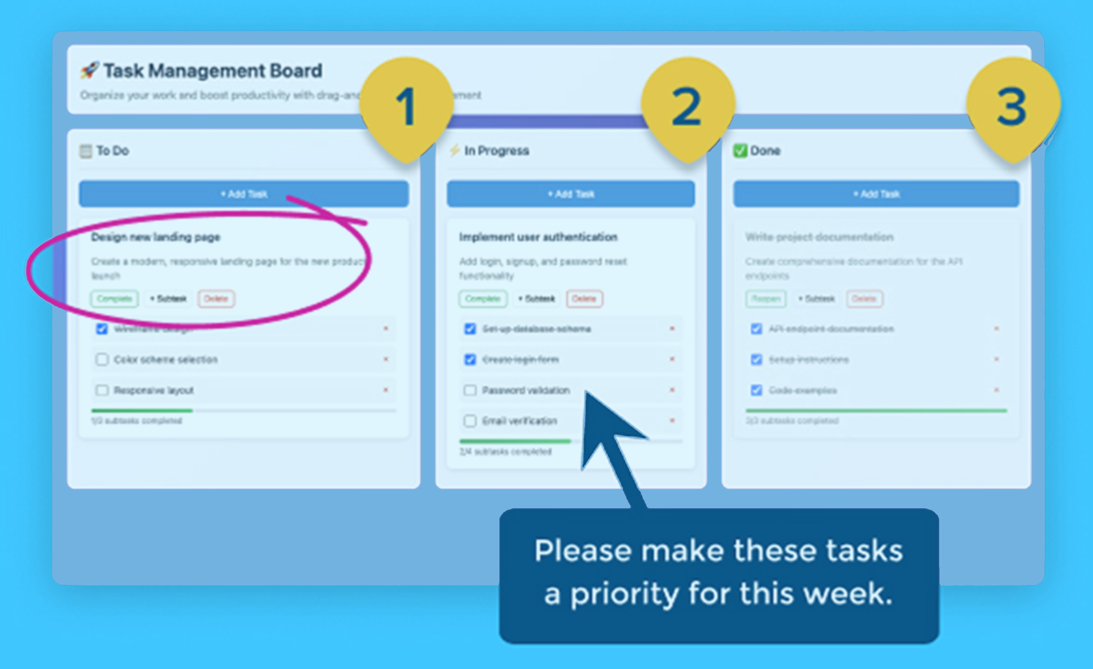 Add Comments or Labels