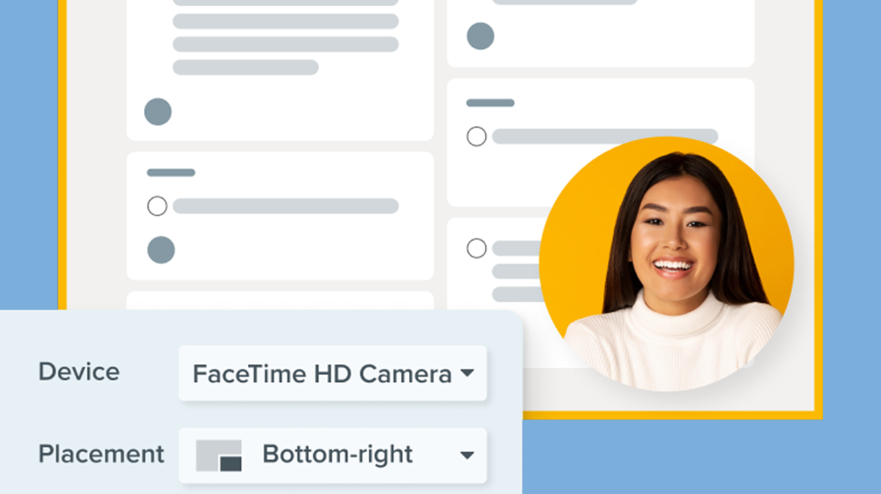 Record a Picture-in-Picture Video