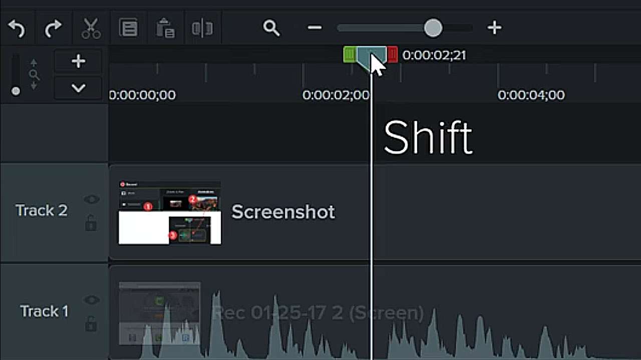 Remove Mistakes (Trim & Split)