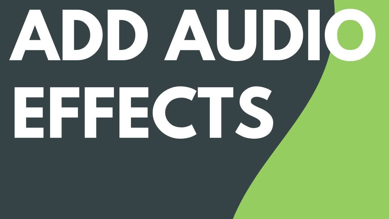 Add Audio Effects thumbnail