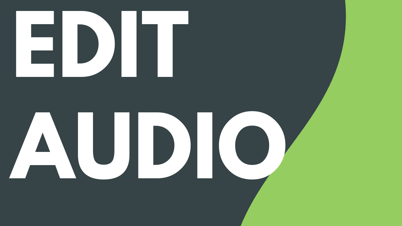 Edit Audio thumbnail