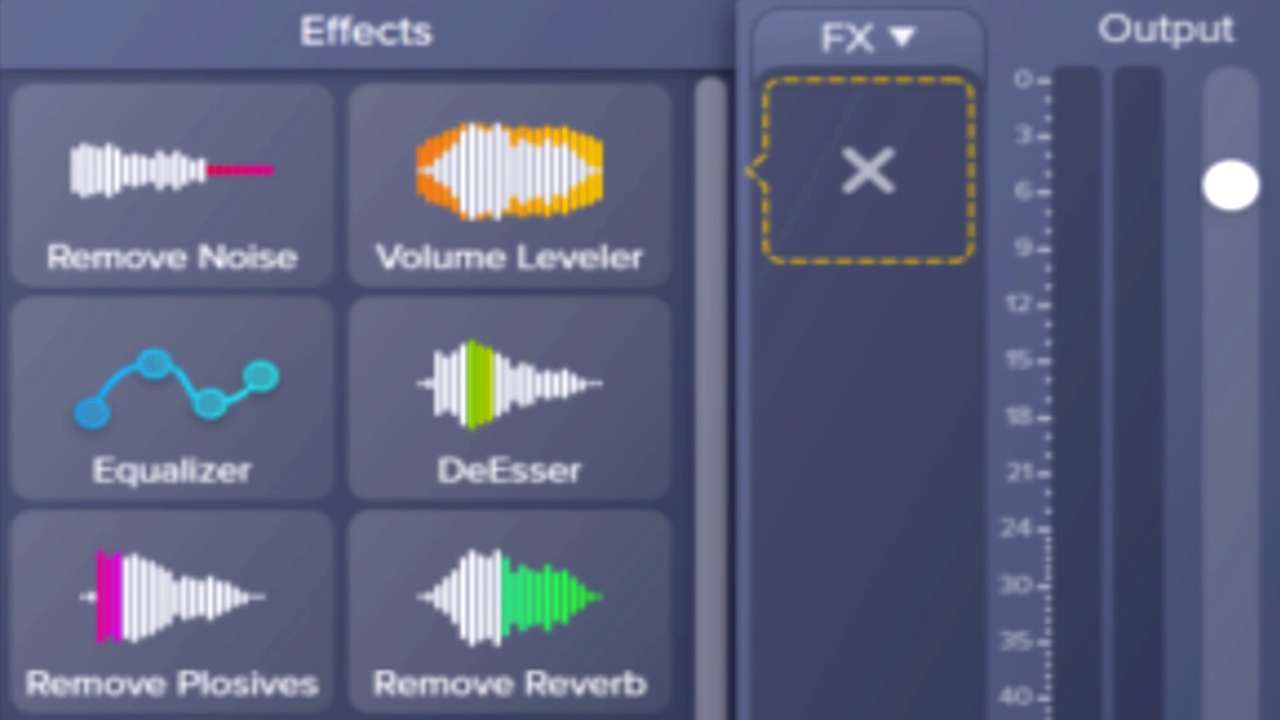 Improve Audio with Effects