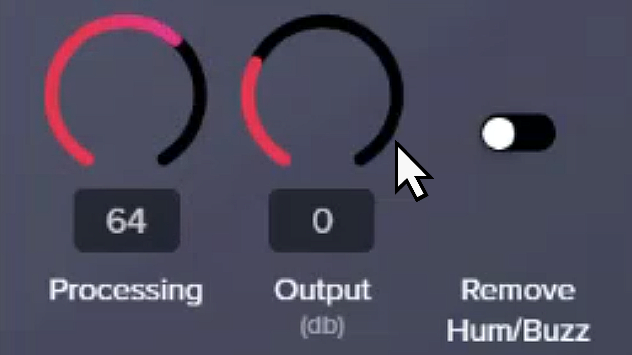 Remove Noise Audio Effect