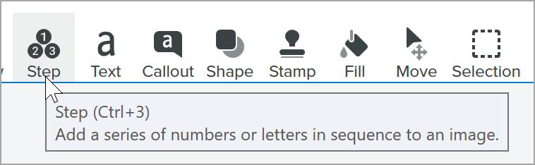 Example of minimal tooltips