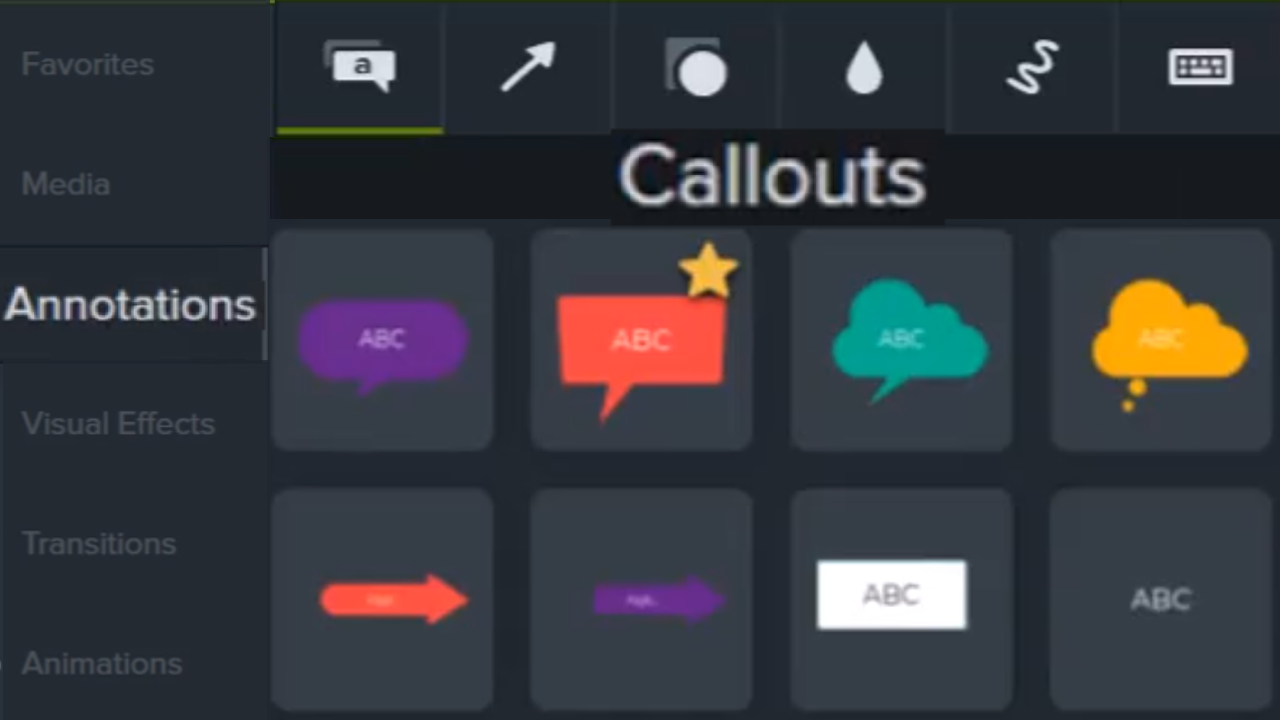 Add Arrows, Shapes, & Callouts