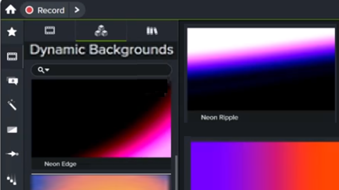 Add a Dynamic Background