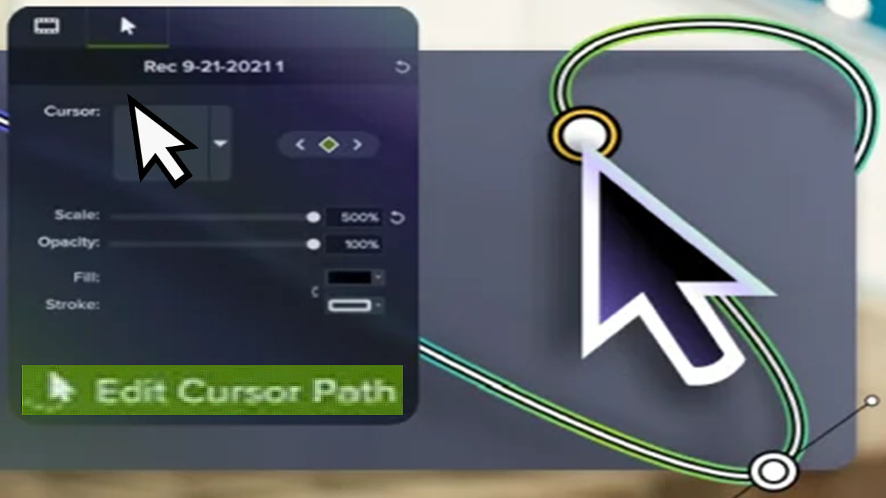 Customize the Cursor Path
