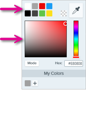 Snagit for Windows color picker