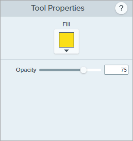 Highlighter tool properties on Windows