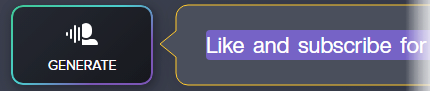 text selection example