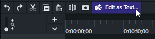 Edit as Text button